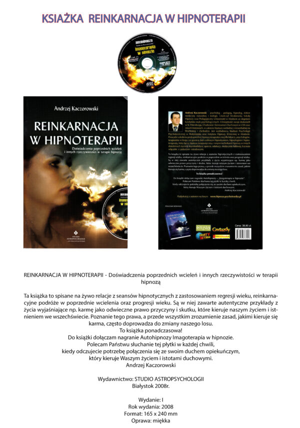 Reinkarnacja w hipnoterapii E-BOOK - obrazek 3