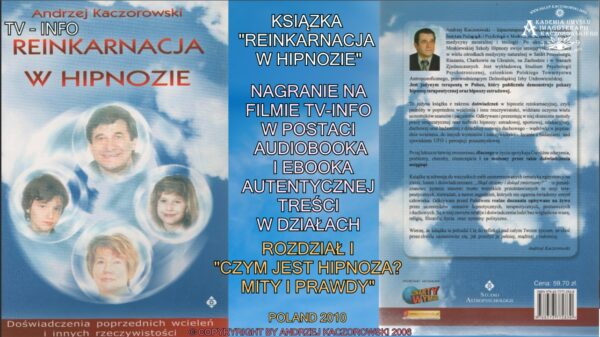 AUDIOBOOK - REINKARNACJA W HIPNOZIE - DOŚWIADCZENIA POPRZEDNICH WCIELEŃ I INNYCH RZECZYWISTOŚCI - obrazek 2