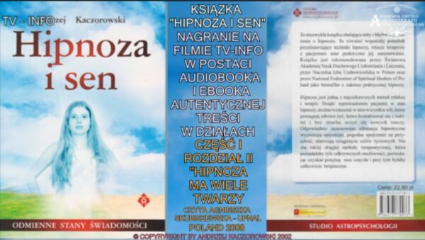 AUDIOBOOK - HIPNOZA I SEN - ODMIENNE STANT ŚWIADOMOŚCI - obrazek 3
