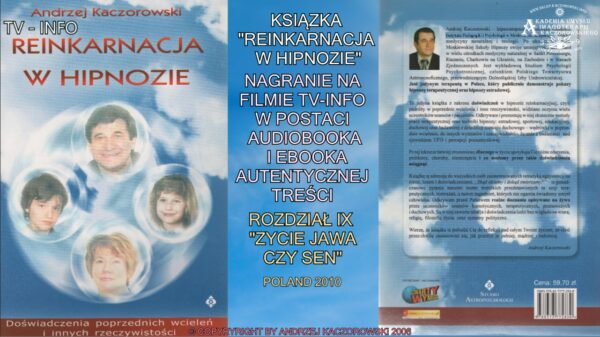 AUDIOBOOK - REINKARNACJA W HIPNOZIE - DOŚWIADCZENIA POPRZEDNICH WCIELEŃ I INNYCH RZECZYWISTOŚCI - obrazek 10