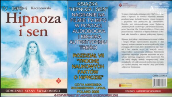 AUDIOBOOK - HIPNOZA I SEN - ODMIENNE STANT ŚWIADOMOŚCI - obrazek 9
