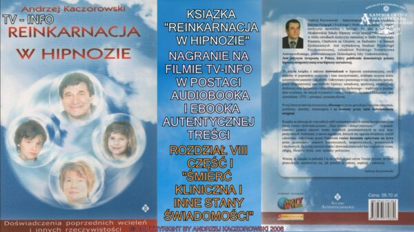 AUDIOBOOK - REINKARNACJA W HIPNOZIE - DOŚWIADCZENIA POPRZEDNICH WCIELEŃ I INNYCH RZECZYWISTOŚCI - obrazek 9