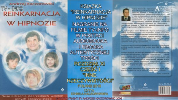 AUDIOBOOK - REINKARNACJA W HIPNOZIE - DOŚWIADCZENIA POPRZEDNICH WCIELEŃ I INNYCH RZECZYWISTOŚCI - obrazek 12